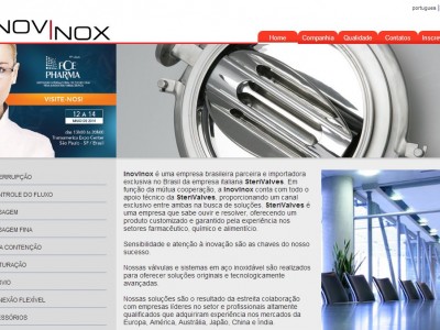 Inovinox - Válvulas rotativas